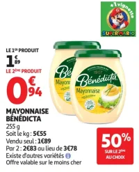 Mayonnaise Bénédicta