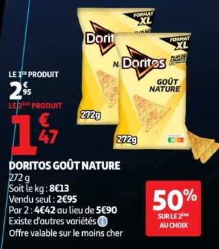 Doritos Goût Nature