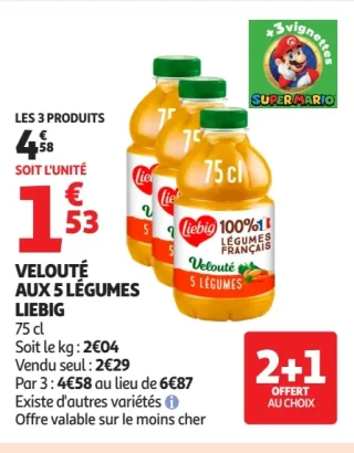 Velouté Aux 5 Légumes Liebig