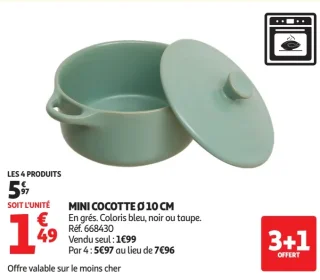 Mini cocotte Ø 10 cm