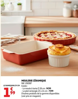 Le ramequin Ø 9 cm Moulerie Céramique