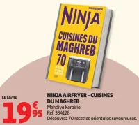 Livre Ninja Airfryer - Cuisines du Maghreb Mehdiya Kerairia