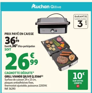 Grill viande Qilive Q.5566