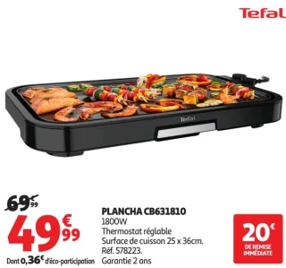 Tefal Plancha CB631810