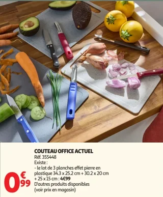 Couteau office Actuel