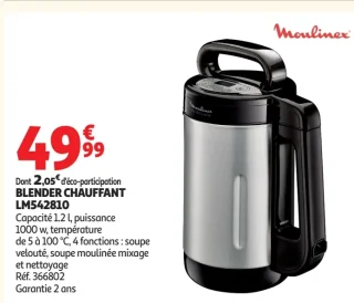 Moulinex Blender Chauffant LM542810