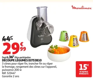 Moulinex Découpe Légumes DJ753B10