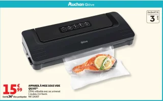 Appareil à mise sous vide Qilive