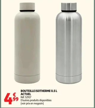 Bouteille isotherme 0.5 L Actuel