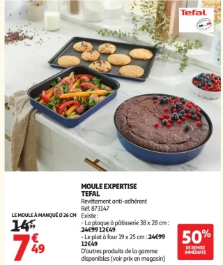 Le moule à manqué Ø 26 cm Tefal Moule Expertise