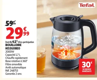 Tefal Bouilloire KO2G08EO