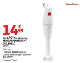 Mixeur plongeant Moulinex DD12Q110 Turbomix