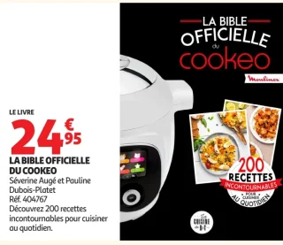 Livre La Bible Officielle du Cookeo
