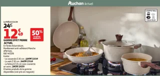 La poêle Ø 24 cm Gamme effet pierre Actuel