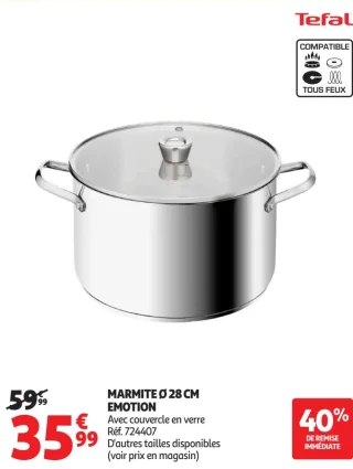 Marmite Ø 28 cm Emotion Tefal