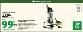 Nettoyeur haute pression Gardenstar
