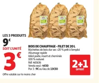 Bois de chauffage - filet de 20L