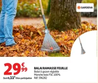 Balai ramasse feuille Gardena