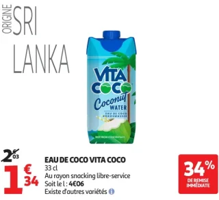 EAU DE COCO VITA COCO