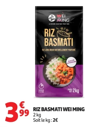 Riz Basmati Wei Ming