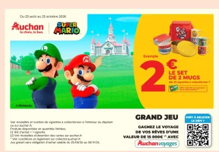 Set de 2 mugs Super Mario