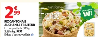 Riz Cantonais Auchan Le Traiteur
