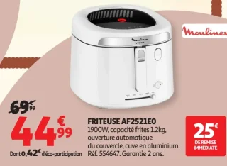 Friteuse AF2521EO Moulinex