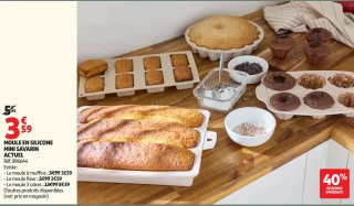 Moule en silicone mini savarin ACTUEL