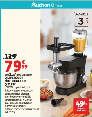 Robot multifonction Qilive Q.5122
