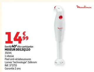 MIXEUR DD12Q110 MOULINEX