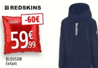BLOUSON Enfant Redskins