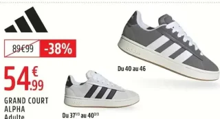 Basket Grand Court Alpha Adulte Adidas