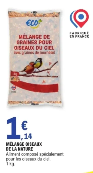 Eco+ Mélange oiseaux de la nature