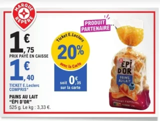 Pains au lait Épi d'Or