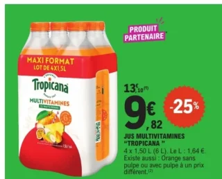 Tropicana Jus Multivitamines