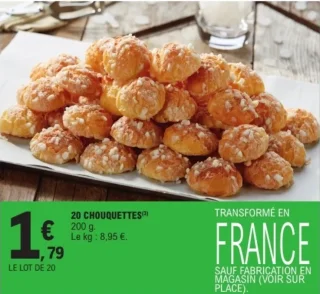 20 Chouquettes