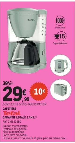 CAFETIÈRE Tefal CM5333E0
