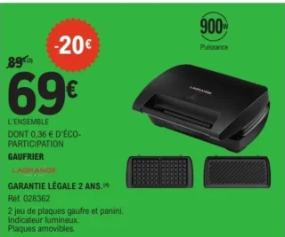 Gaufrier Lagrange 028362