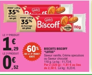 BISCUITS BISCOFF "LOTUS"