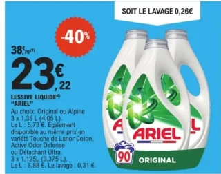 Lessive Liquide Ariel
