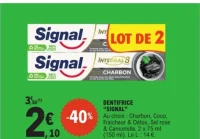 Dentifrice Signal Integral 8
