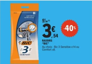 Rasoirs BIC Comfort 3