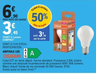 Ampoule LED Osram