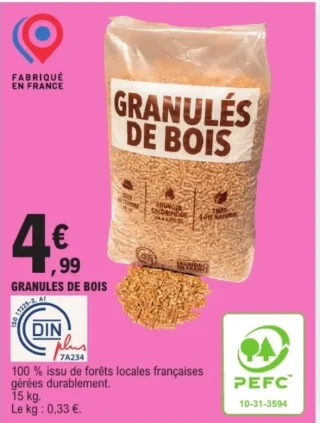 Granulés de bois