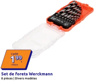 Set de forets Werckmann