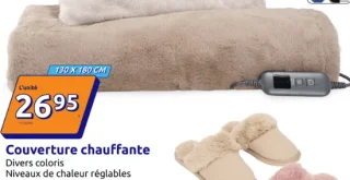 Couverture chauffante