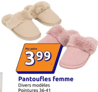 Pantoufles femme