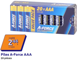 Piles A-Force AAA