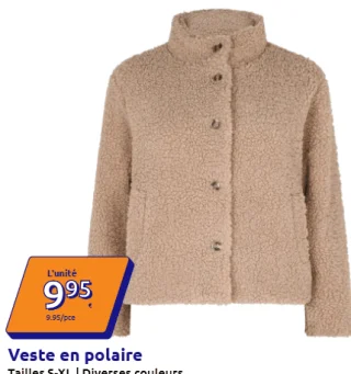 Veste en polaire