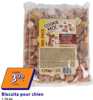 Biscuits pour chien Cookie Mix